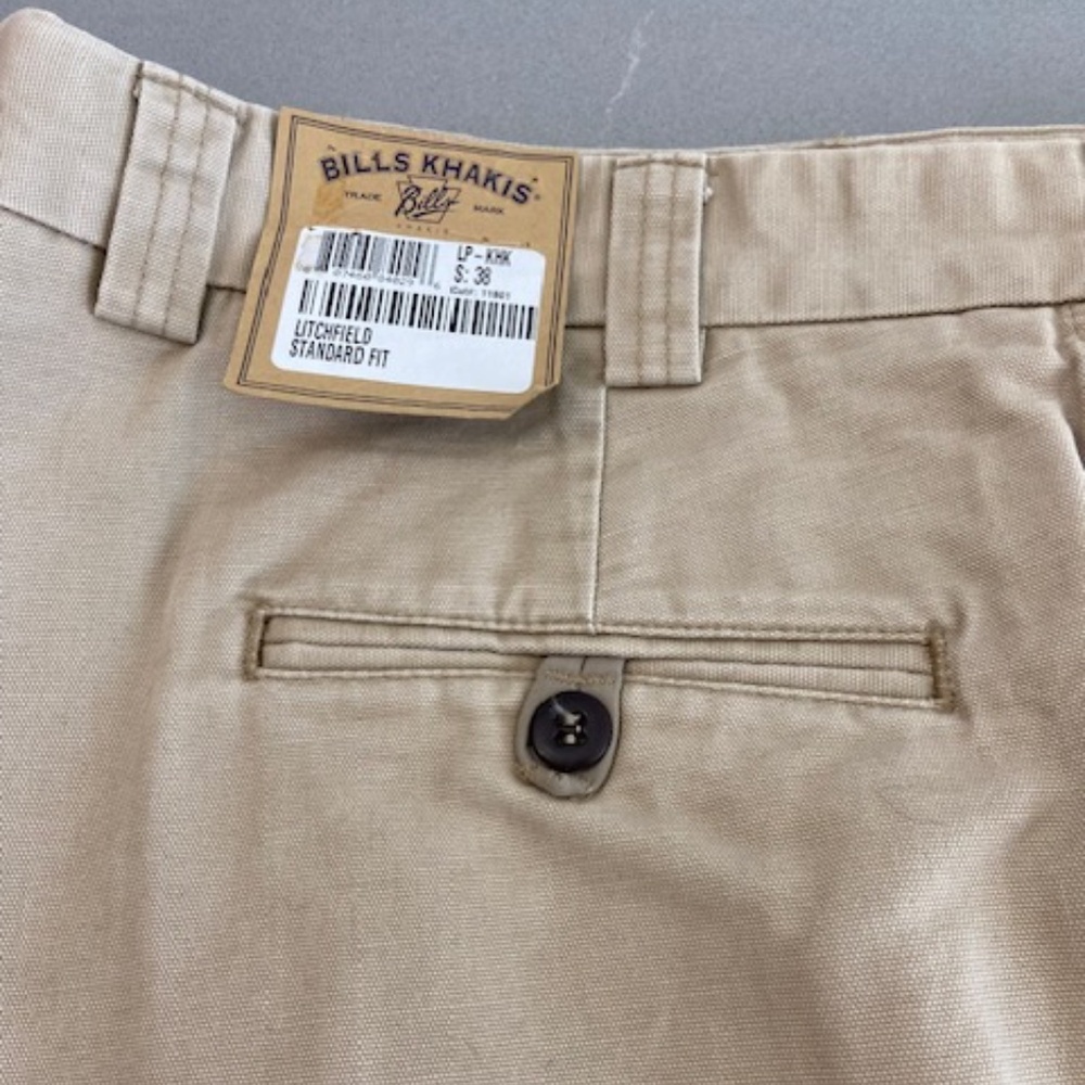 NWT Bills Khakis Litchfield Pant - Standard Fit - Size 38